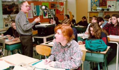 classroom scene