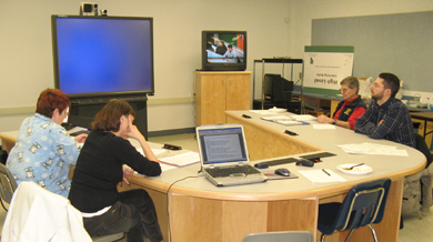 During November and January, the Fort Vermilion Local held its local council meetings by videoconferencing. 