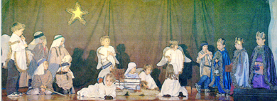 The judges praised Cathy Weetman’s shot of an elementary school Christmas concert featuring a distracted little girl.