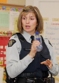 • talking to students about alcohol abuse